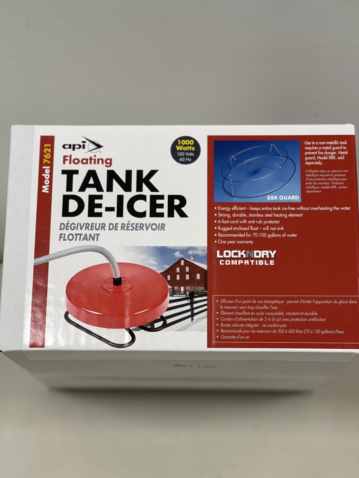 Floating Tank Deicer Foster's Seed & Feed