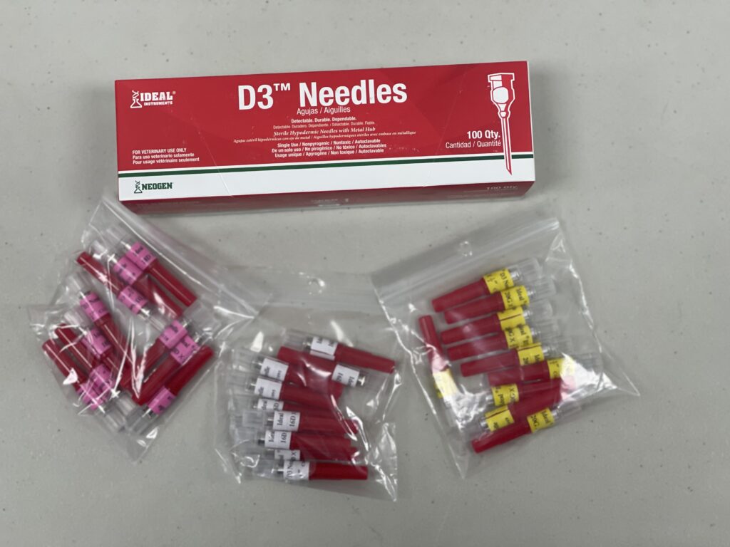 D3 Needles Variety of sizes Foster's Seed & Feed